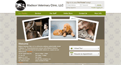 Desktop Screenshot of madvet.net