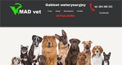 Desktop Screenshot of madvet.pl